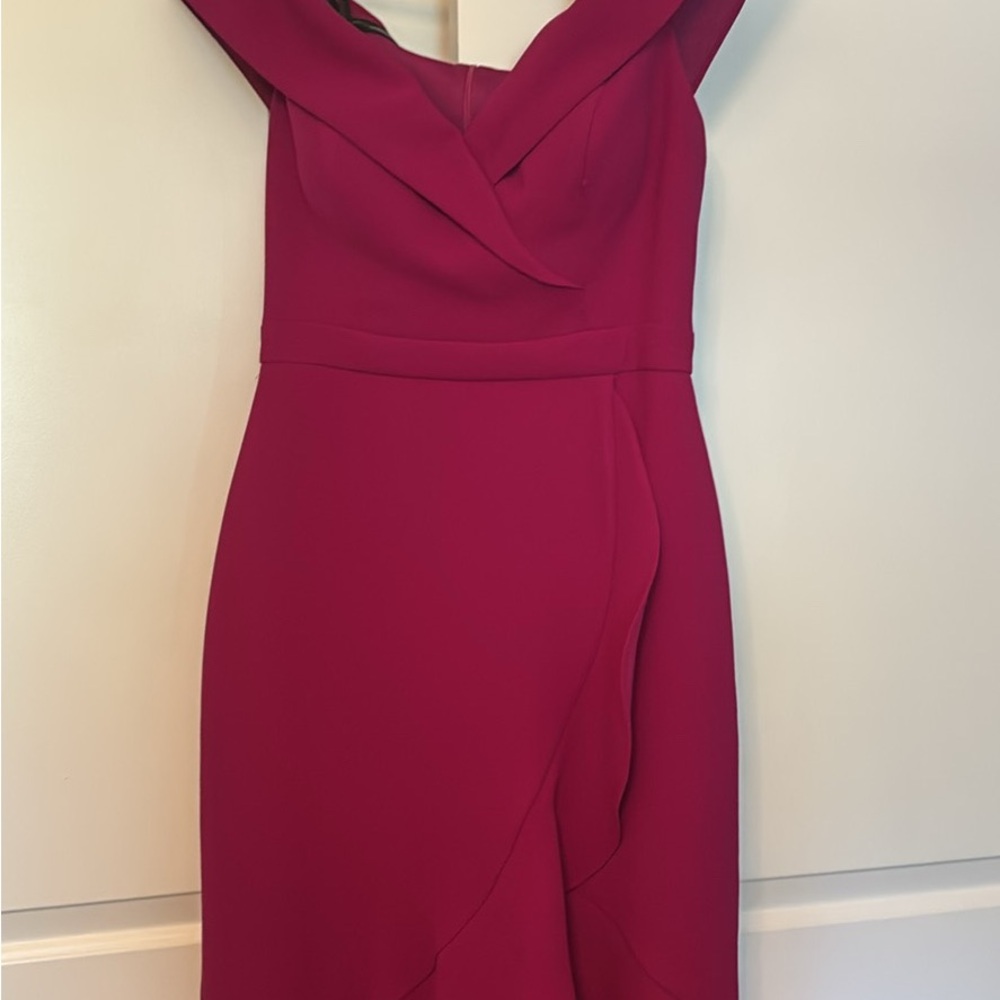 Off the  Shoulder Sheath Dress Cocktail